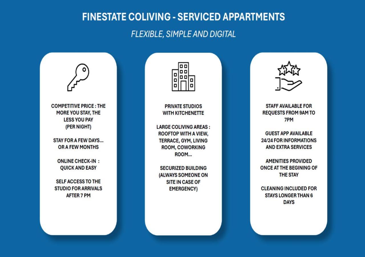 ホテル Finestate Coliving Mairie D'Issy エクステリア 写真